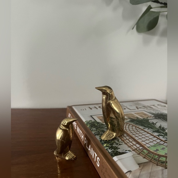 Vintage Brass Penguins (Pair) - Picture 8 of 8